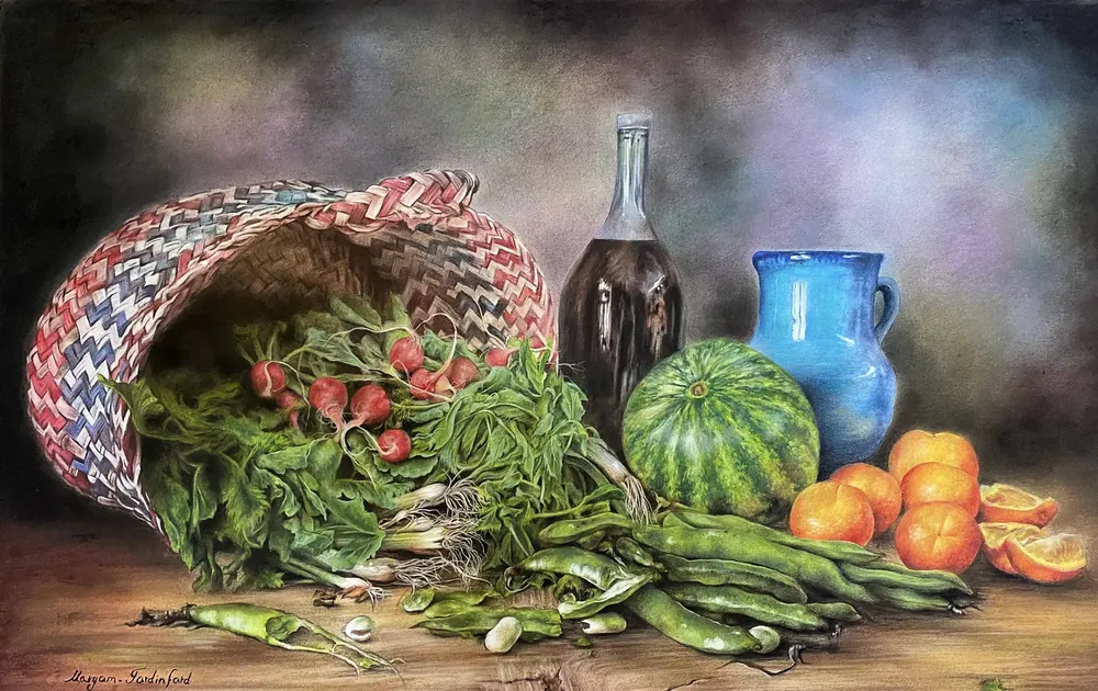 Harvest of Harmony — Still Life by Maryam Fardinfard