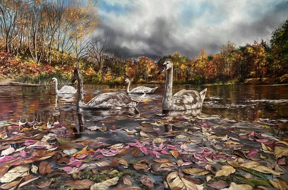 Autumn Reflections — Nature by Maryam Fardinfard