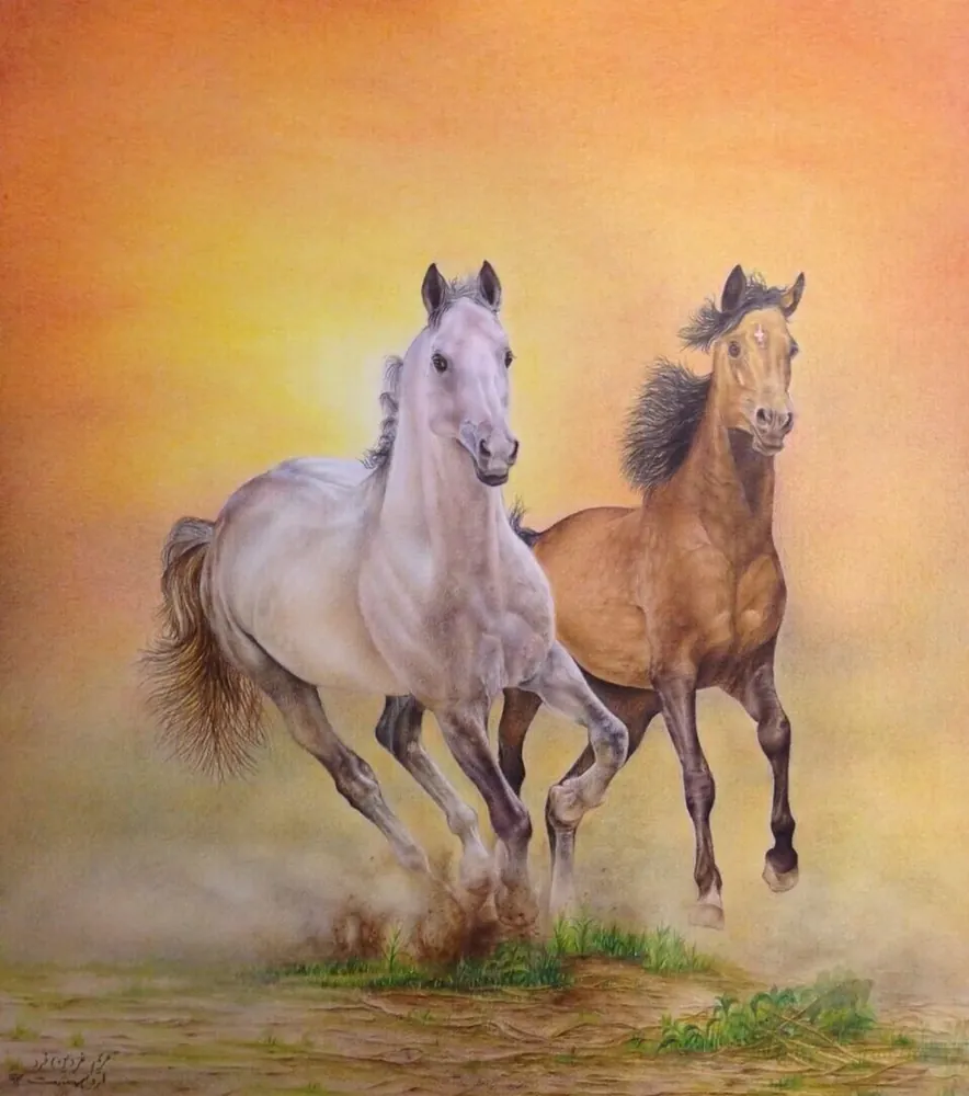 Euphoria in Motion — Horses by Maryam Fardinfard