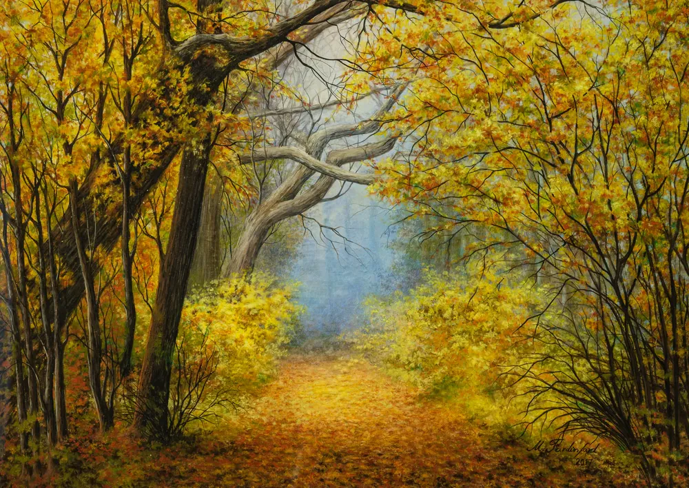 Path of Quiet Fire — Nature by Maryam Fardinfard