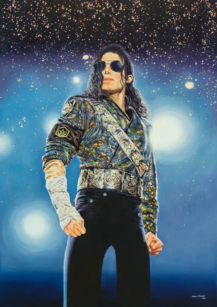 A Legend Among the Stars — Portrait by Maryam Fardinfard