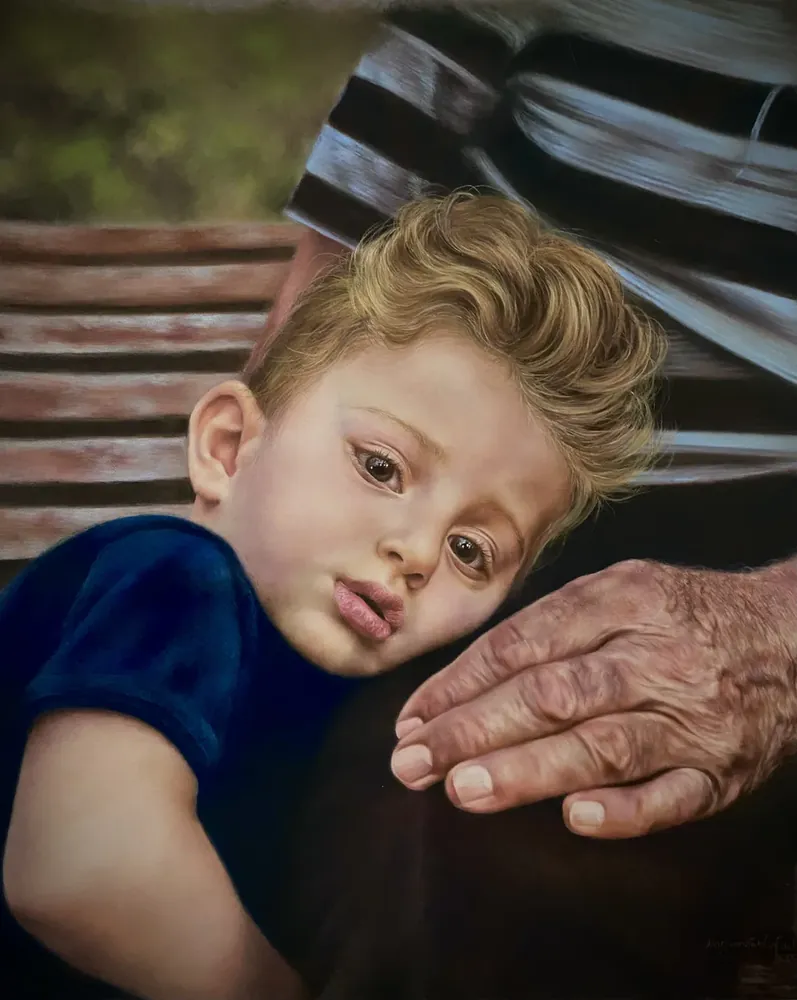 A Gentle Embrace — Portrait by Maryam Fardinfard