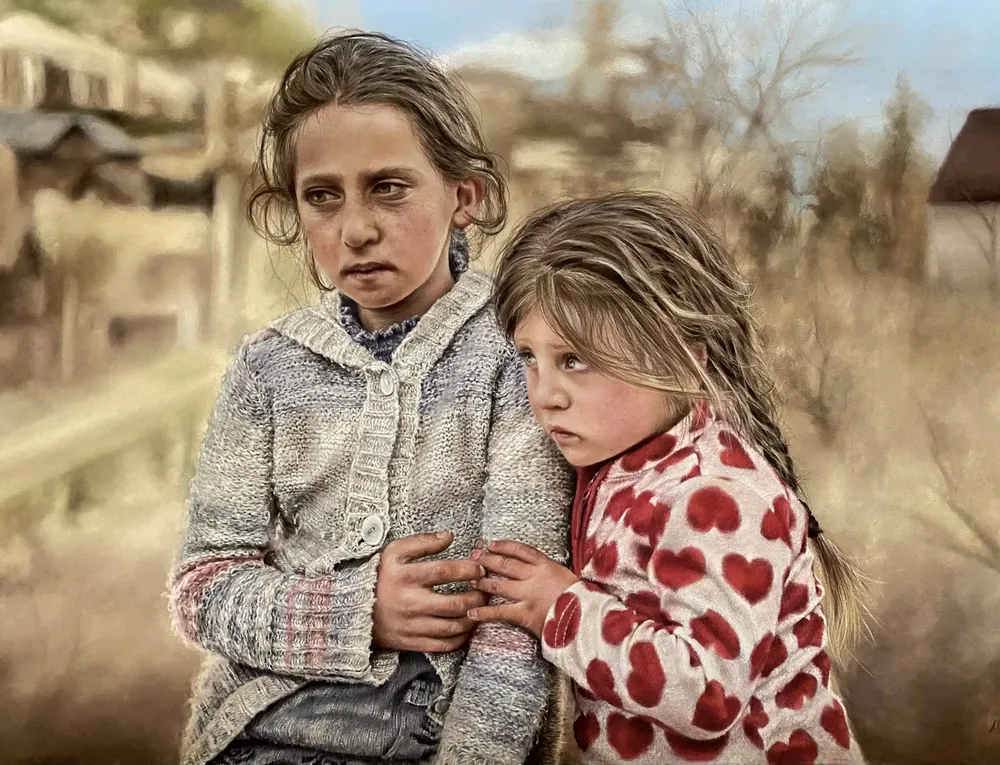 The Unspoken Weight — Portrait by Maryam Fardinfard